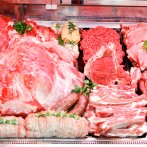 Particolare del banco della carne